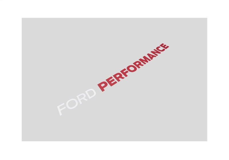Ford Racing Ford Performance Bronco Windshield Banner - White/Red M-1820-BRR