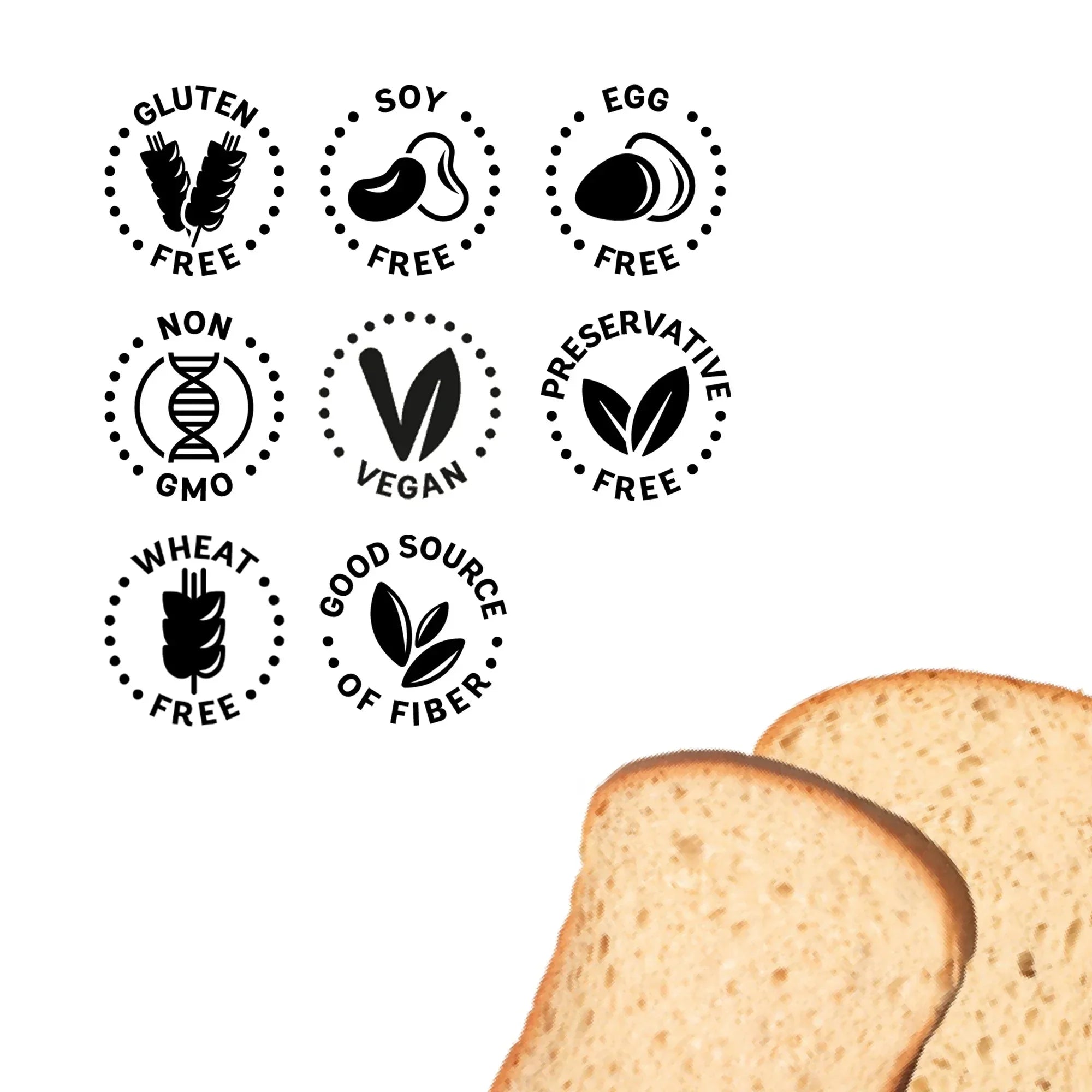 Schar Gluten-Free White Bread, Pack of 8 (14.1 Oz. Each)
