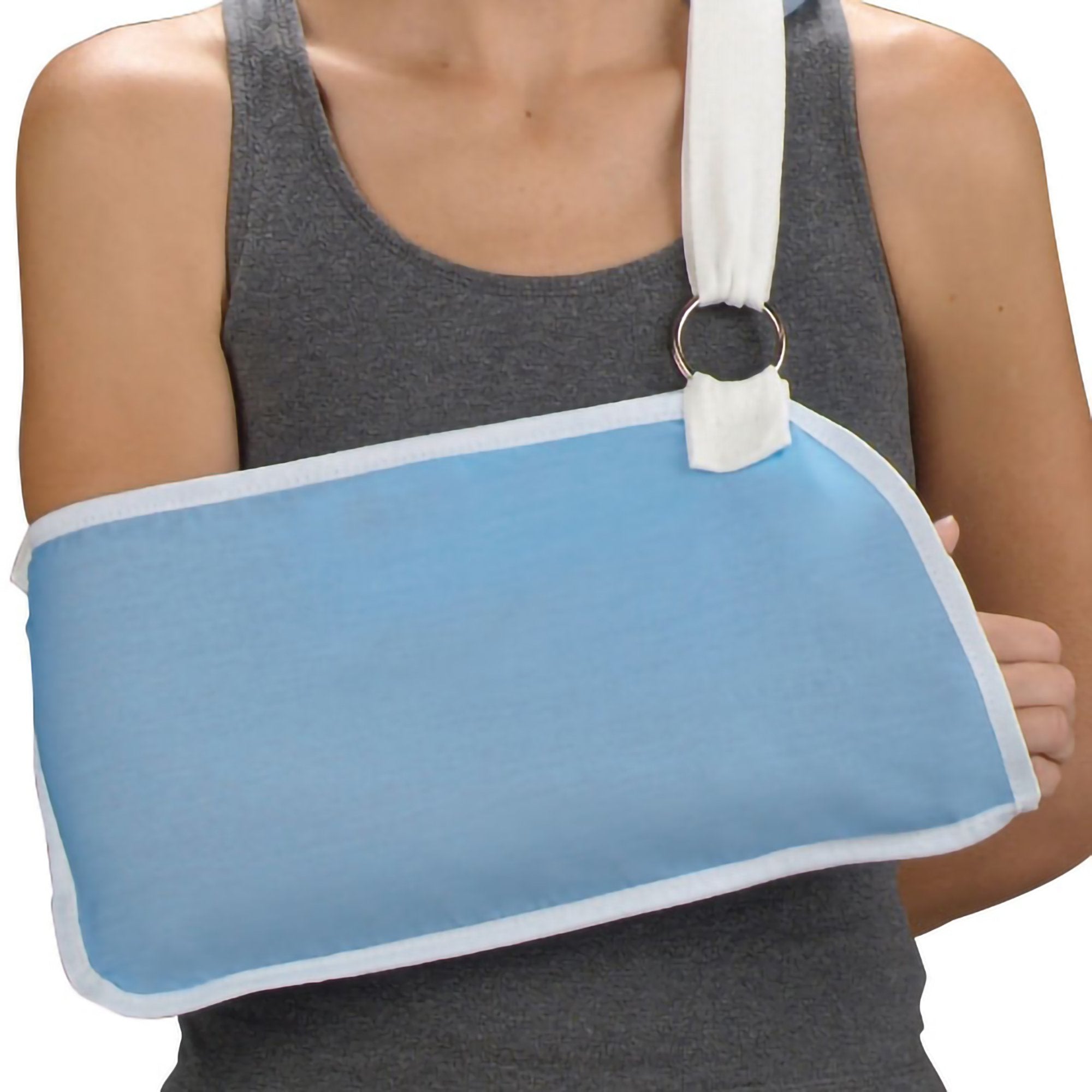 Arm Sling with Shoulder Pad PremierPro™ O-Ring / Hook and Loop Strap Closure Large 1123PP