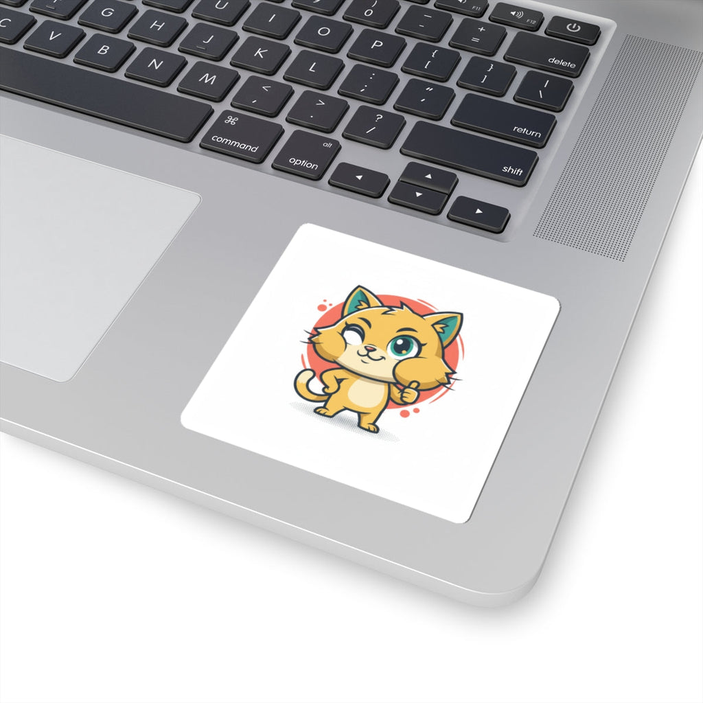 Cheeky Rodent Kitty Sticker | Rodent-Core, Quirky Animal Pride