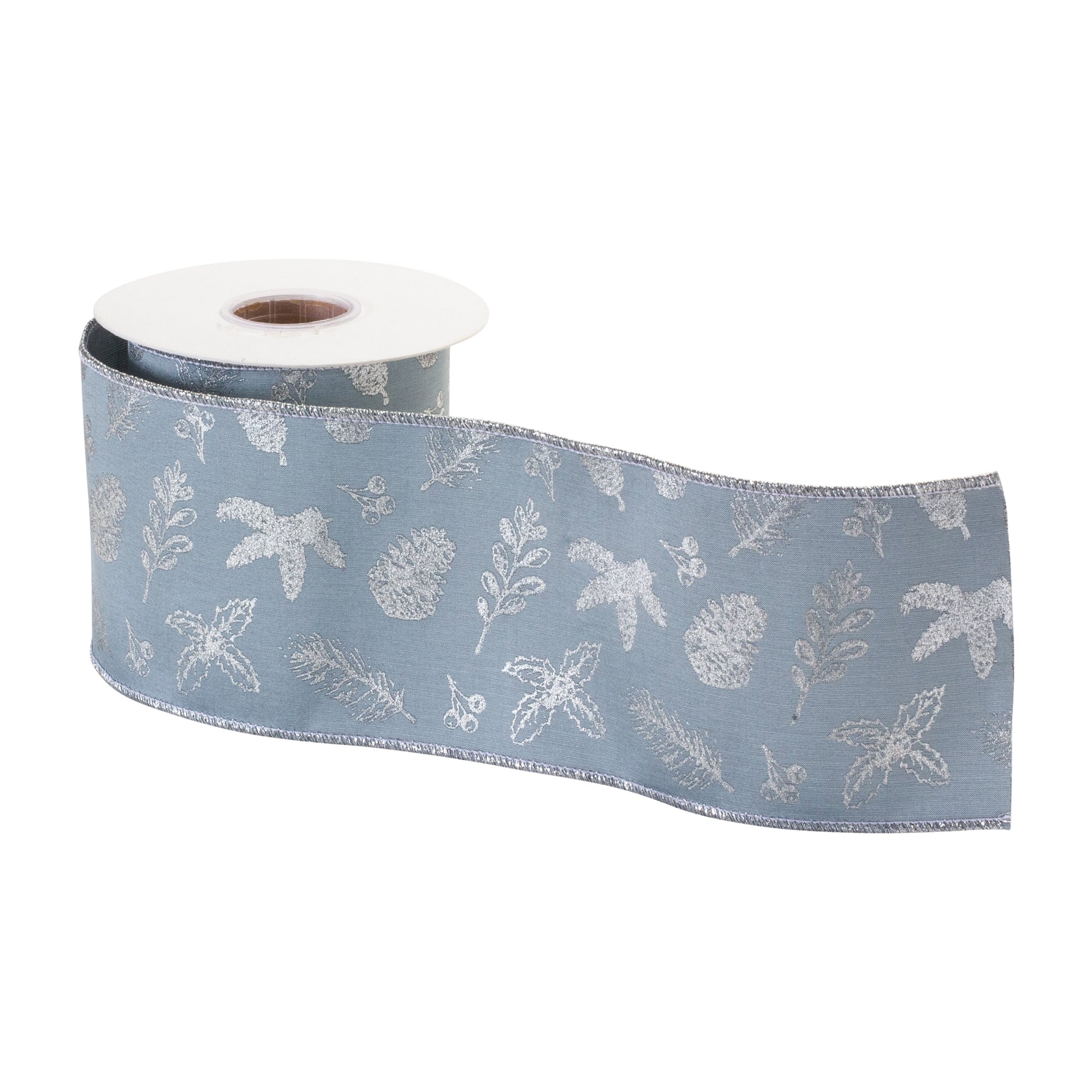 Wired Polyester Ribbon 4" x 10 yds.
