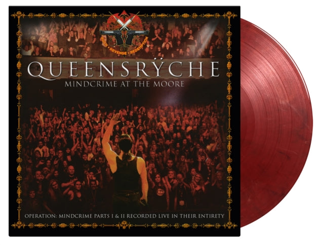 Queensryche - Empire (2LP) & Empire (2LP/Clear Vinyl) & Empire (180G/Translucent Red Audiophile LP Vinyl/30Th Anniversary Limited Edition/Gatefold Cover) & Mindcrime At The Moore (4LP/Limited/Translucent Red, Solid White & Black Marbled Vinyl/180G)