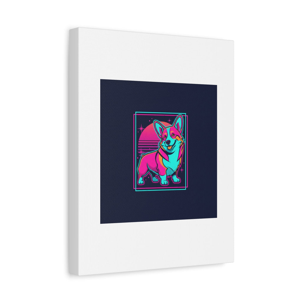 Platonic Love Corgi Canvas | Friendship Valentine, Galentine’s Wall Art