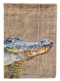 Alligator Garden Flag Mailbox Decorative Yard Banner Outside Patio Artwork for Flower Beds, Garden Size, Multicolor