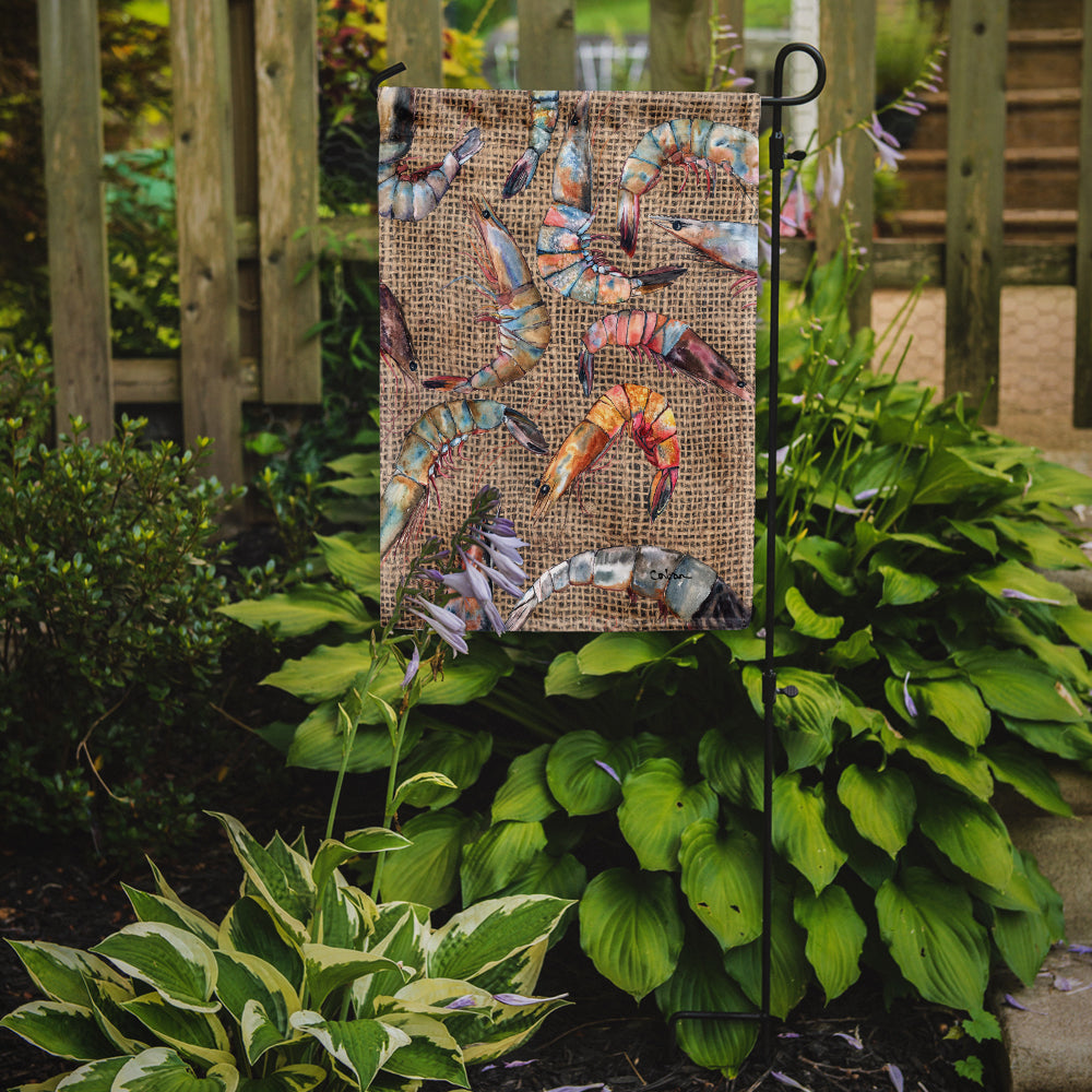 Shrimp Garden Flag Mailbox Decorative Yard Banner Outside Patio Artwork for Flower Beds, Garden Size, Multicolor