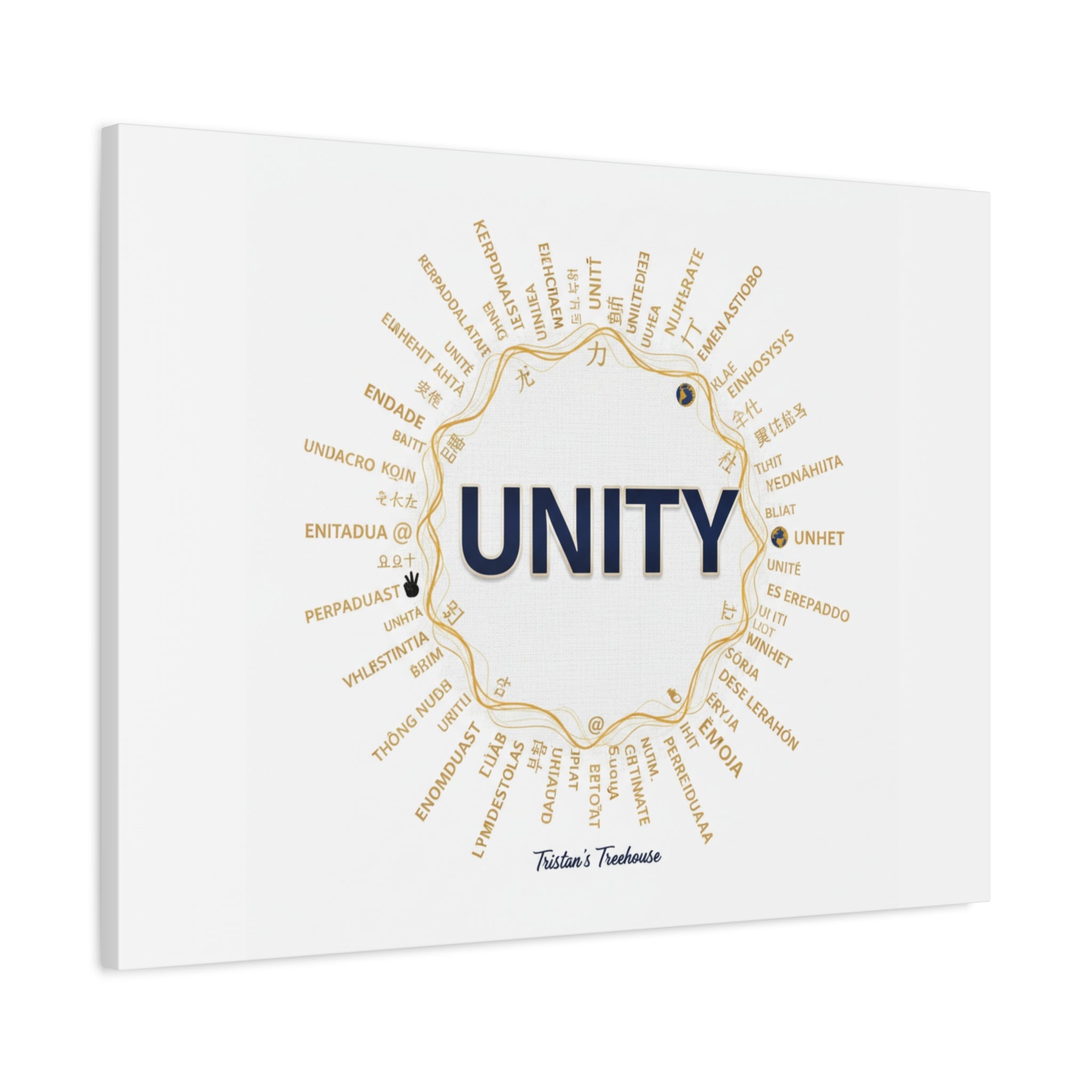 UNITY Canvas, Matte Stretched 1.25" | Dry January sober curious decor