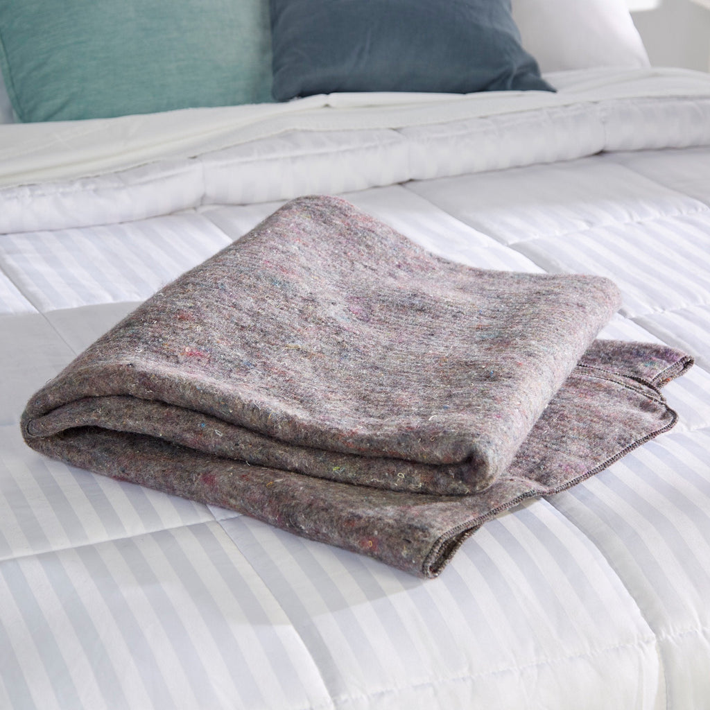 McKesson Wool Blend Blanket, 62 x 80 Inch, 2.5 lbs. NW53091Q80