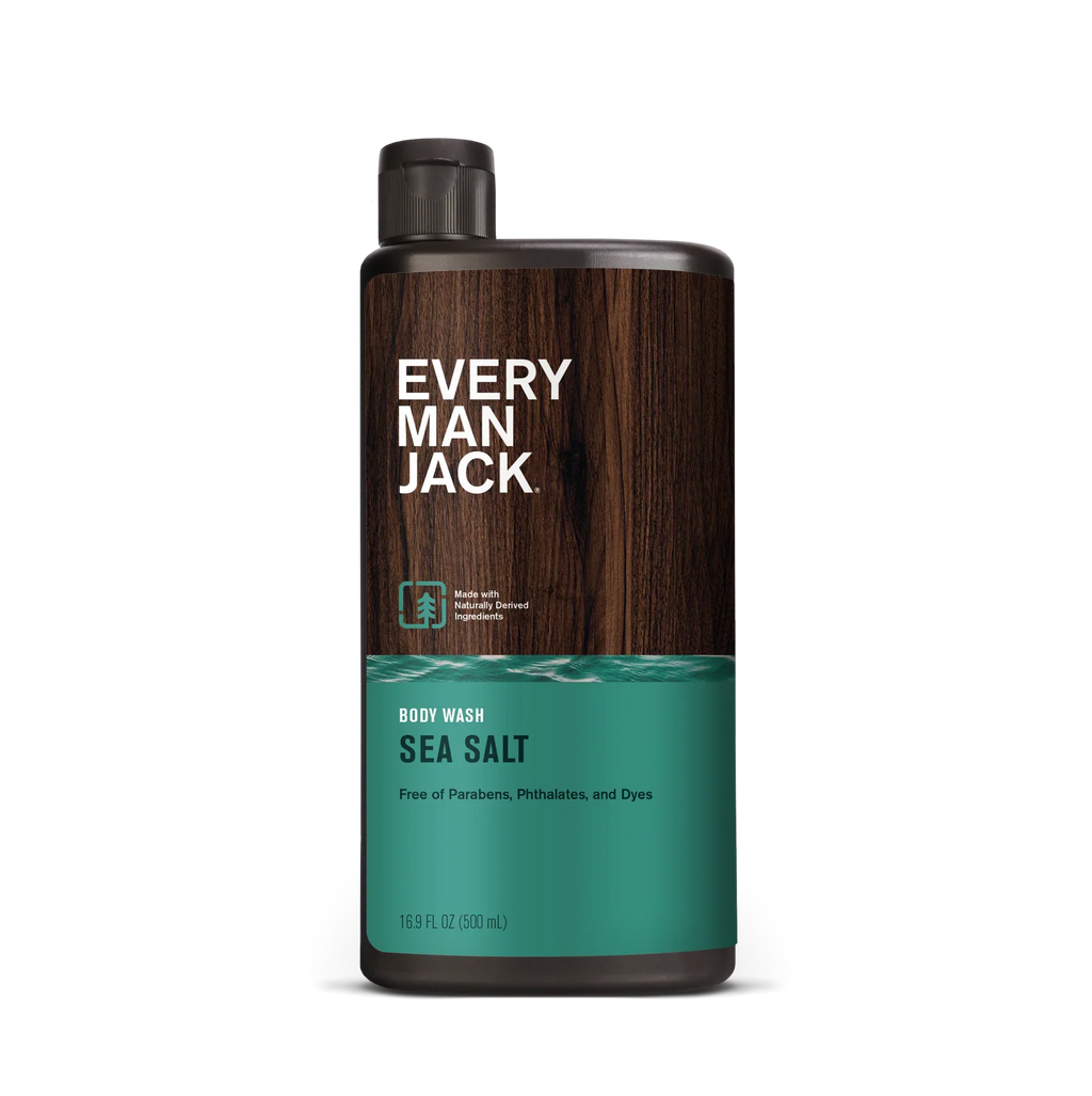 Every Man Jack Body Wash, Sea Salt - 16.9 Fl Oz