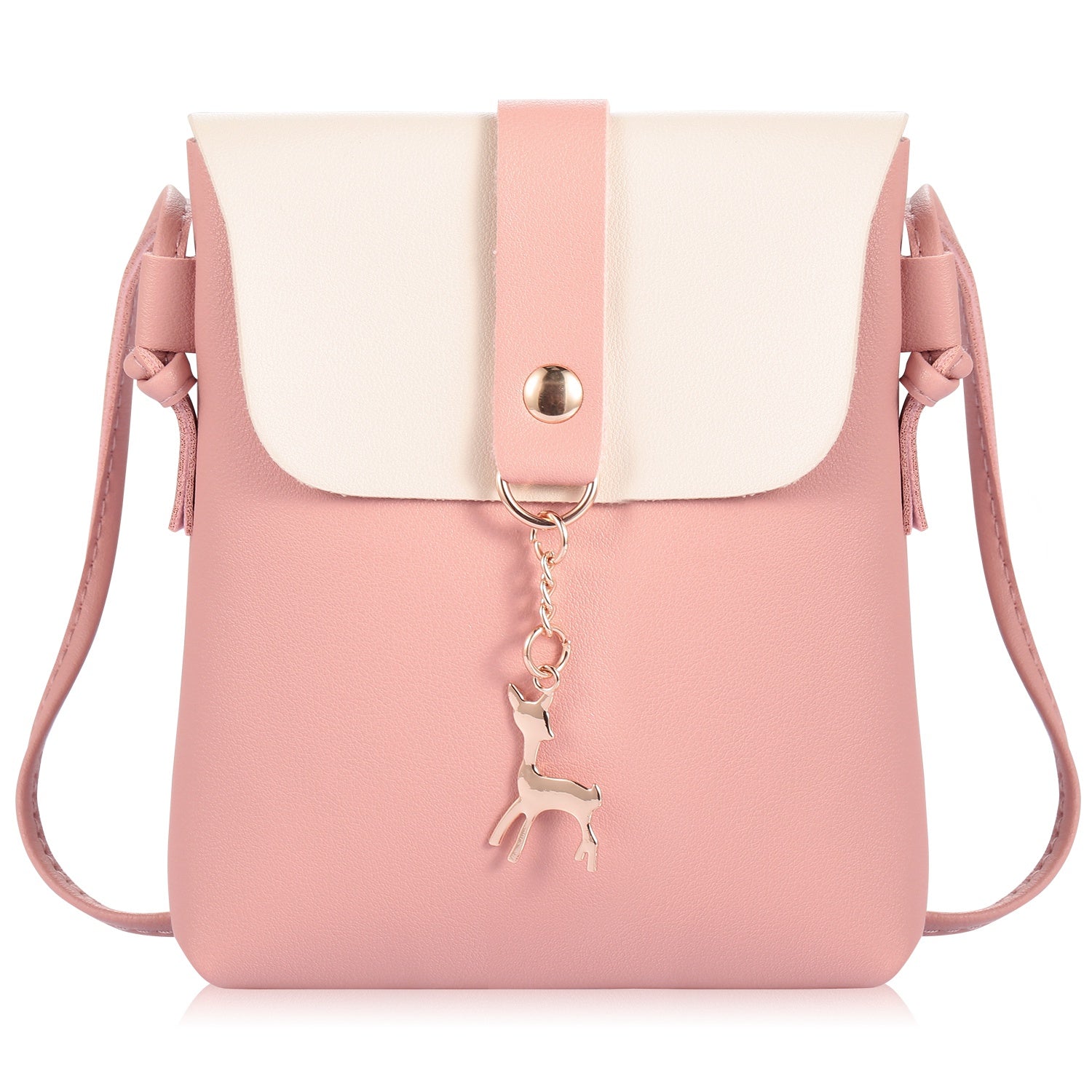 Women Girl Small Crossbody Bags PU Leather Messenger Bags Waterproof Clutch Purse Phone Wallet Pocket Pouch Satchel