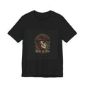 Ride or Die Skull Cowboy Tee | western skull art, gothic Americana