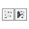 Framed Anemone Floral Print (Set of 2)