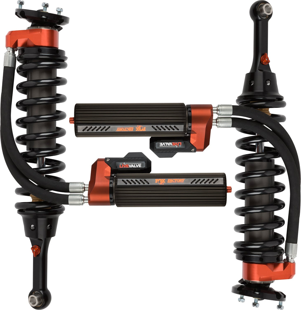 FACTORY RACE SERIES 3.0 LIVE VALVE INTERNAL BYPASS COIL-OVER (PAIR) - ADJUSTABLE