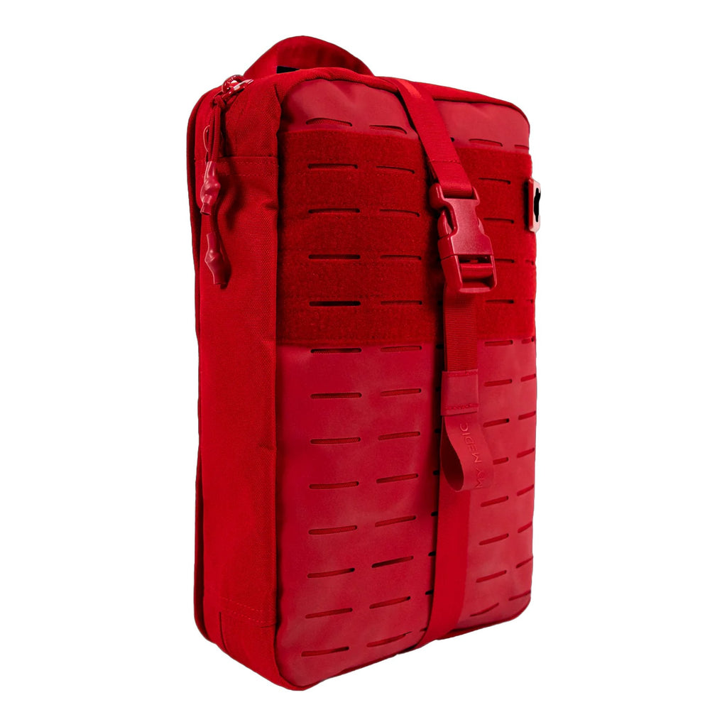 My Medic MyFAK First Aid Kit, Large Trauma Kit with Medical Supplies, Red MM-KIT-U-MFK-LG-RED-STN