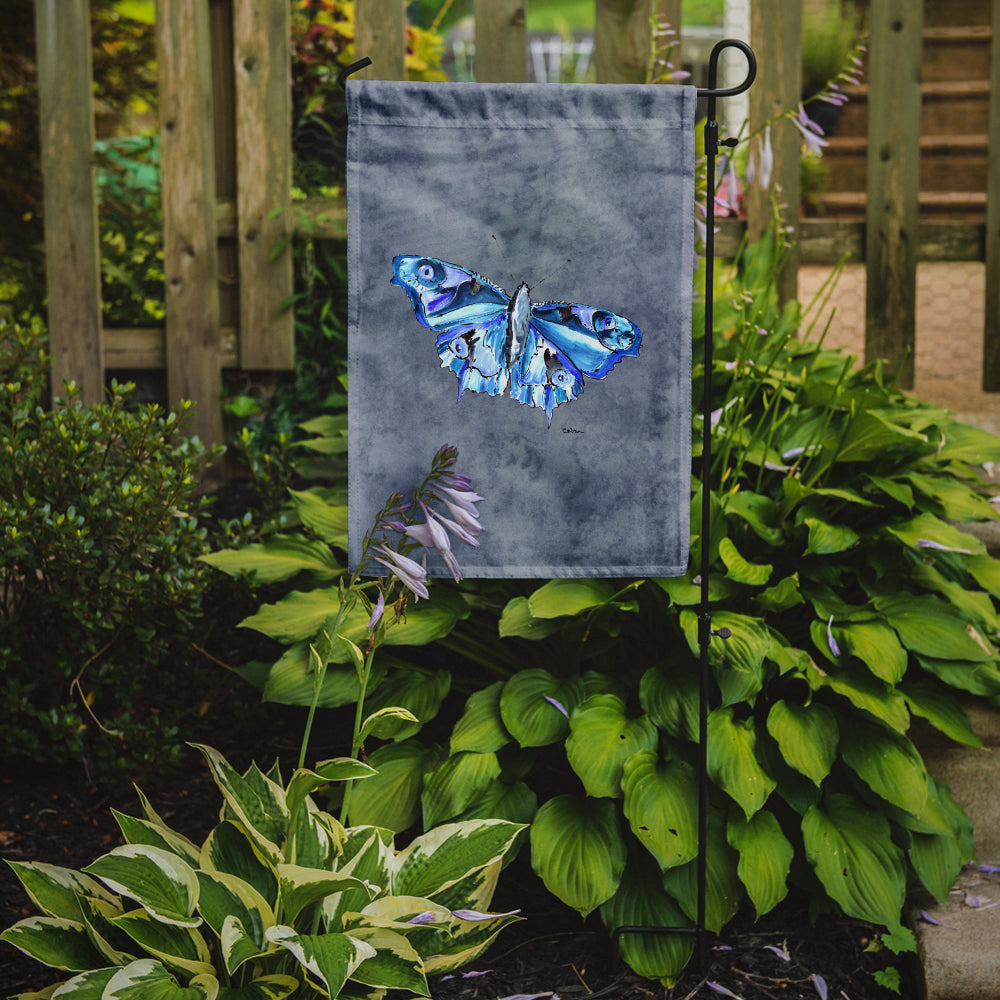 Butterfly on Gray Garden Flag Mailbox Decorative Yard Banner Outside Patio Artwork for Flower Beds, Garden Size, Multicolor