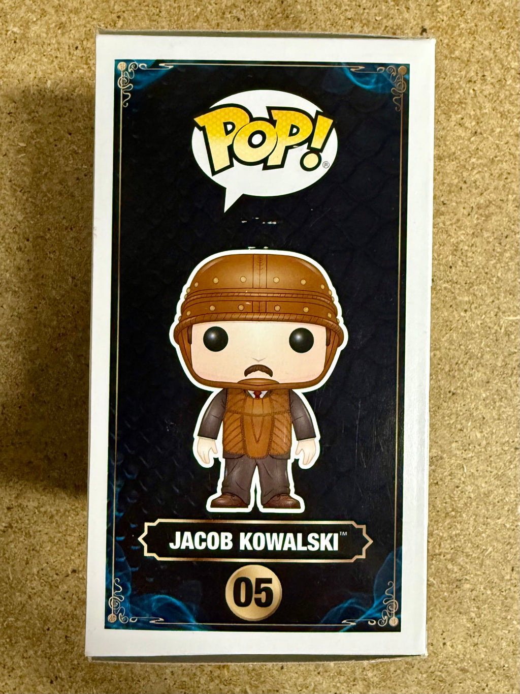 Dan Fogler Signed Fantastic Beasts Jacob Kowalski Funko Pop! #05 With JSA COA