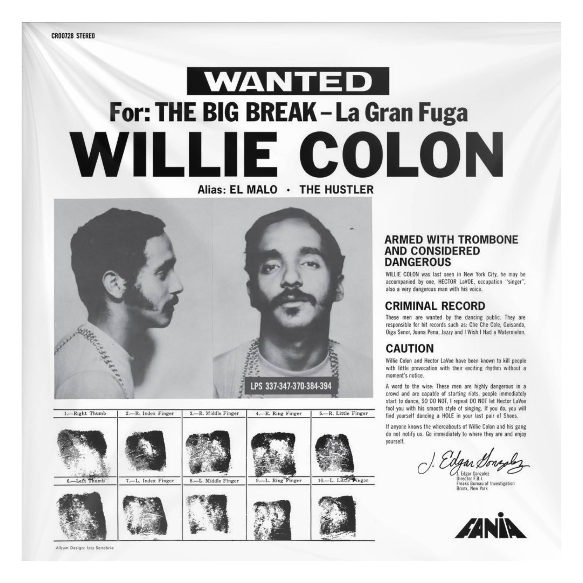Willie Colon - Hustler & El Juicio (50Th Anniversary Edition) & Gran Fuga - LP Vinyl Bundle