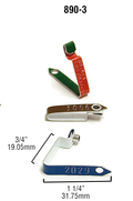 WING BAND TAG/0901-1000/YELLOW/STYLE 890-3