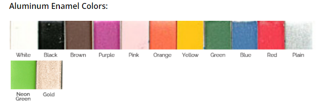 WING BAND TAG/0901-1000/YELLOW/STYLE 890-3