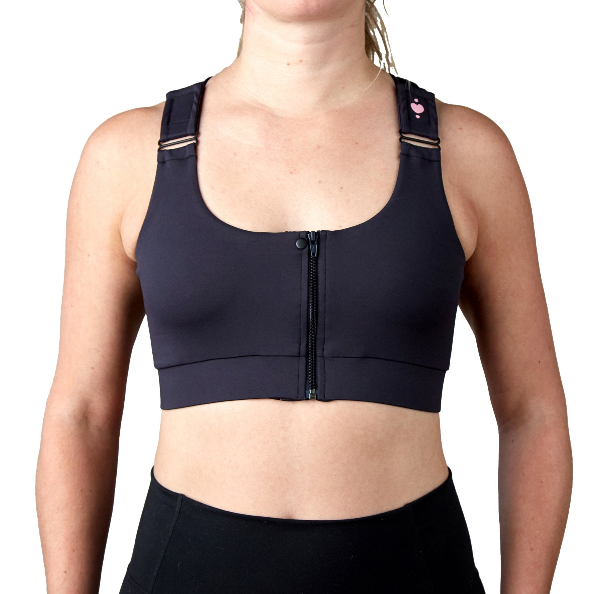 Shirl Post Surgical Bra, Black, X-Large HC00006BXL