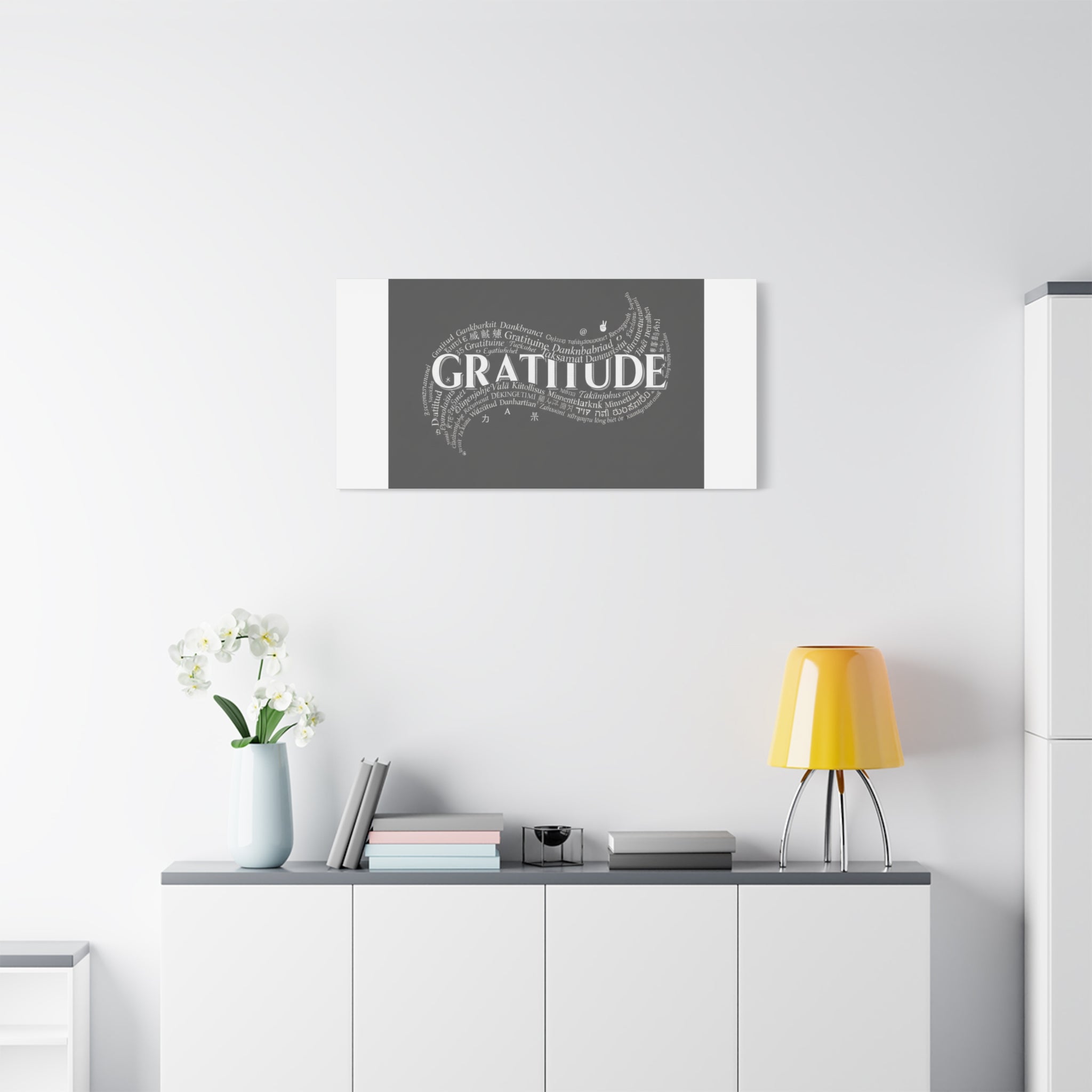 Gratitude Wall Art Matte Canvas | Tiny Treats, sweet uplifting print