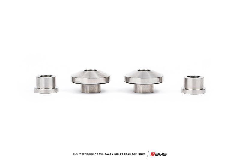 AMS Performance 2017+ Audi R8 RWD/AWD / 2015+ Lamborghini Huracan RWD Only Billet Rear Toe Links ALP.37.11.0010-1