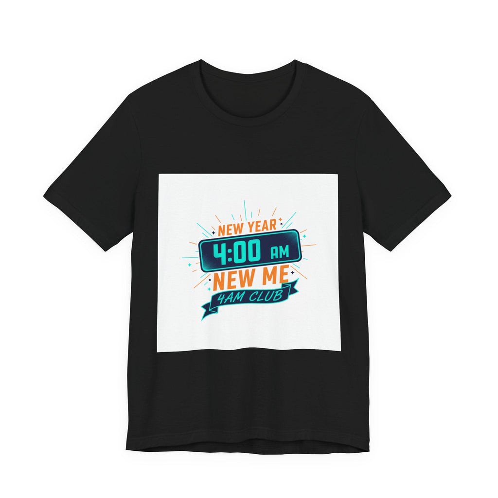 New Year 4:00 AM New Me Tee | Holiday Apparel, Festive Party Shirt