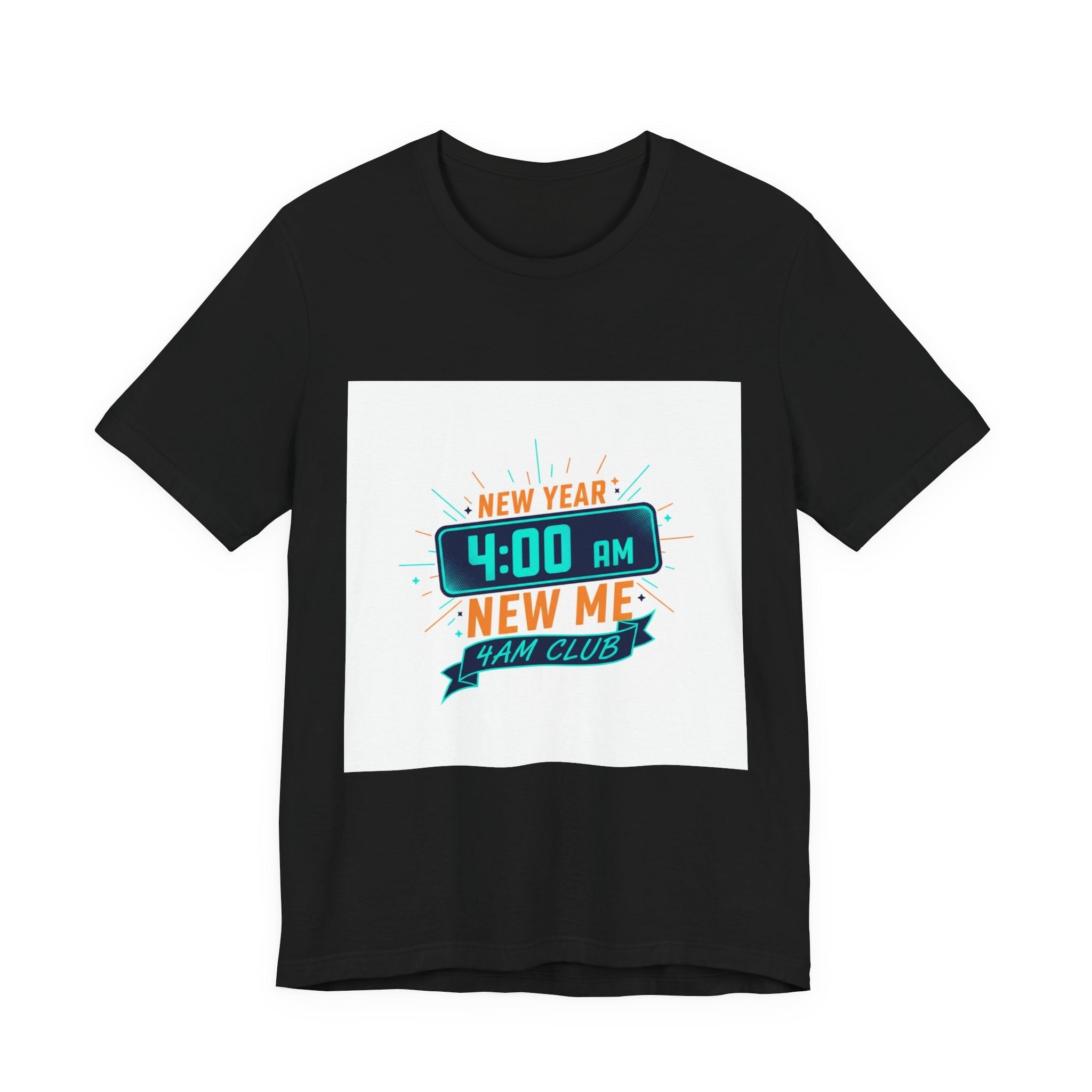 New Year 4:00 AM New Me Tee | Holiday Apparel, Festive Party Shirt