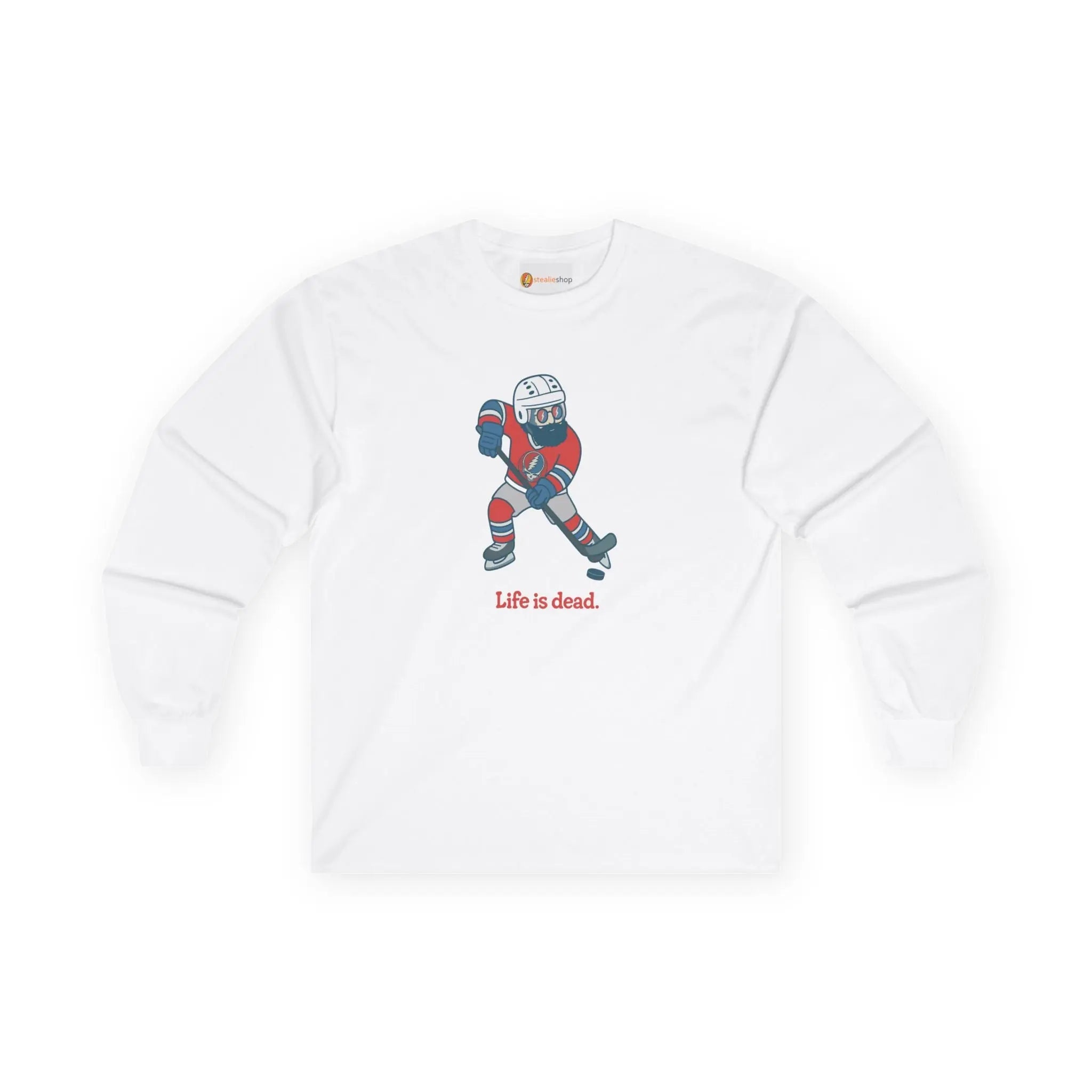 Life is dead.® Slapshot Jerry - Grateful Dead T-Shirt