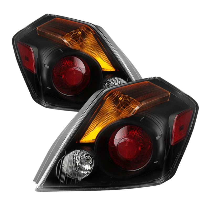 SPYDER Xtune Nissan Altima Sedan & Hybrid 2007-2012 OEM Style Tail Lights -Black ALT-JH-NA07-4D-OE-BK 9032042
