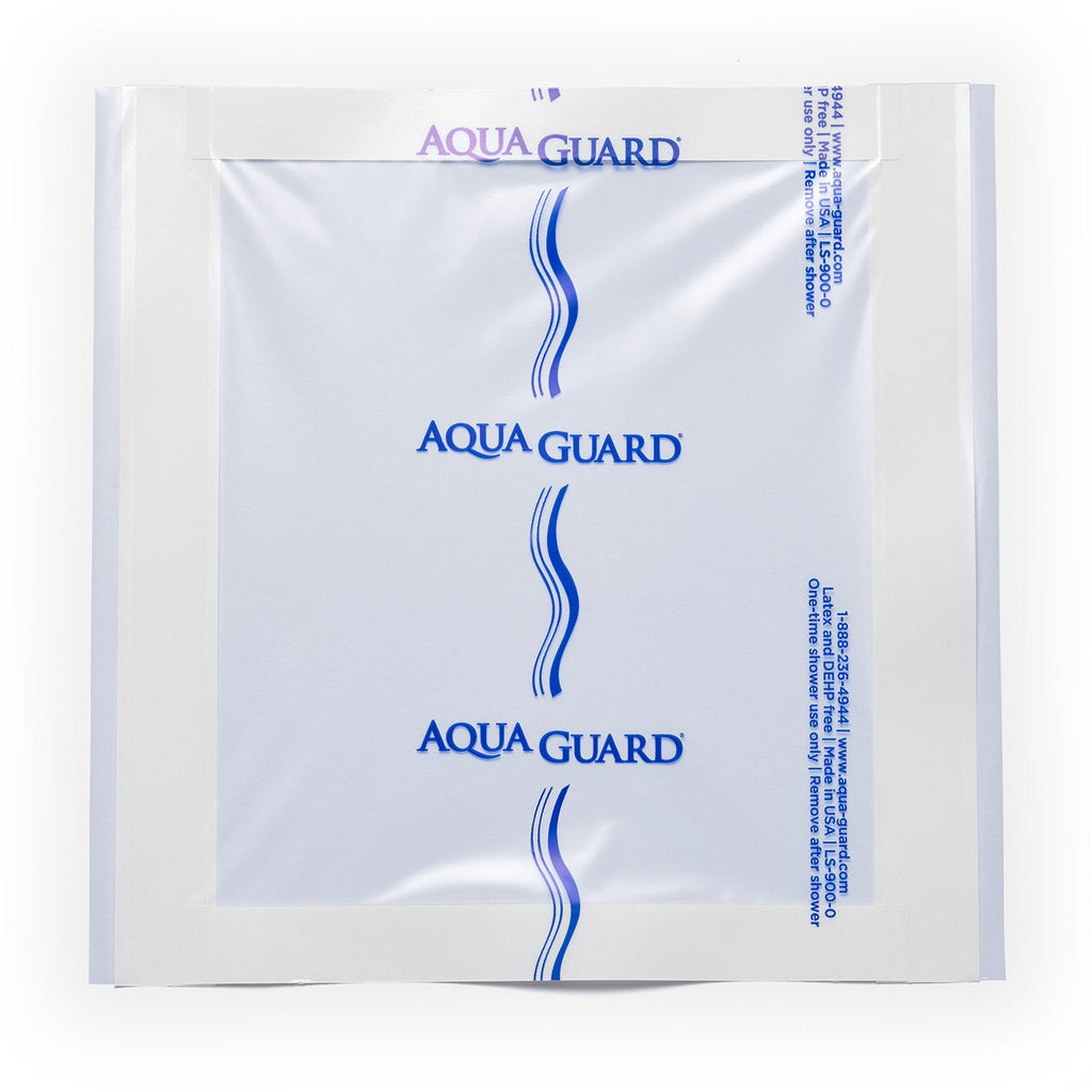 IV Site Barrier Protector AquaGuard® Shower Sheet 9 X 9 Inch Square NonSterile 50015-RPK