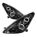 SPYDER Toyota Celica 00-05 Projector Headlights CCFL Halo DRL Blk PRO-YD-TCEL00-LED-CCFL-BK 5011824