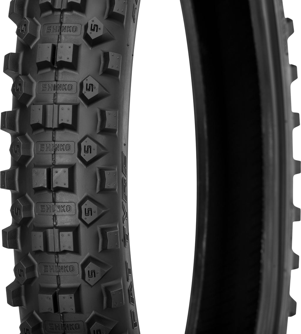 SHINKO, Shinko 216MX Series Front Tire 90/100-21 57R Bias TT for Extreme Offroad and Enduro Performance