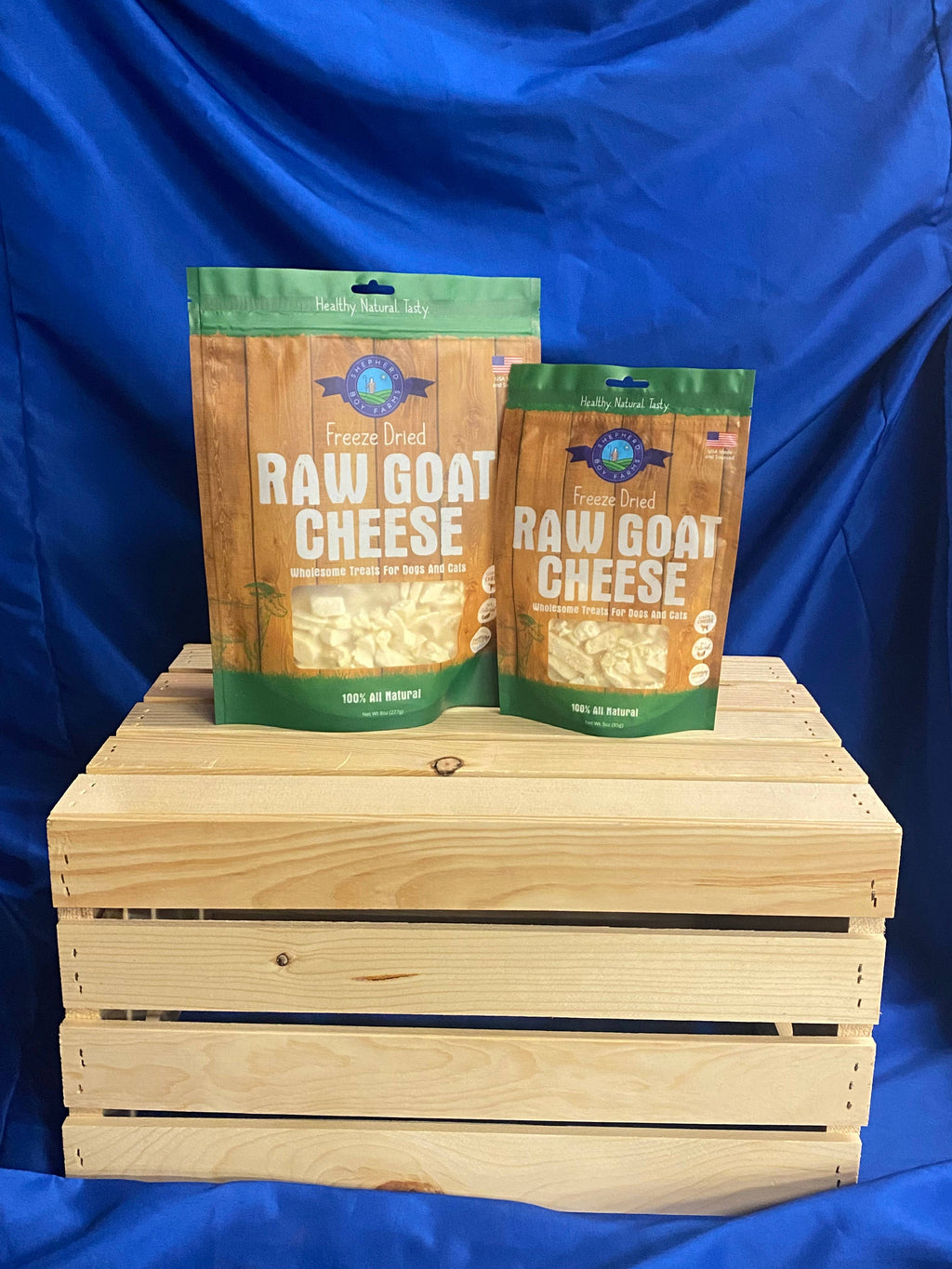 Freeze Dried Raw Goat Cheese