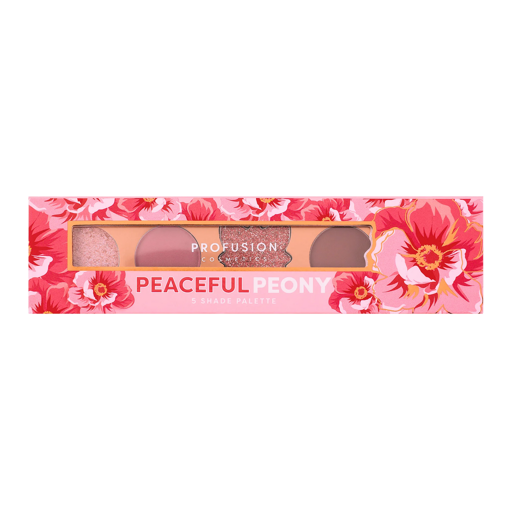 Blooming Hues 5 shade palette