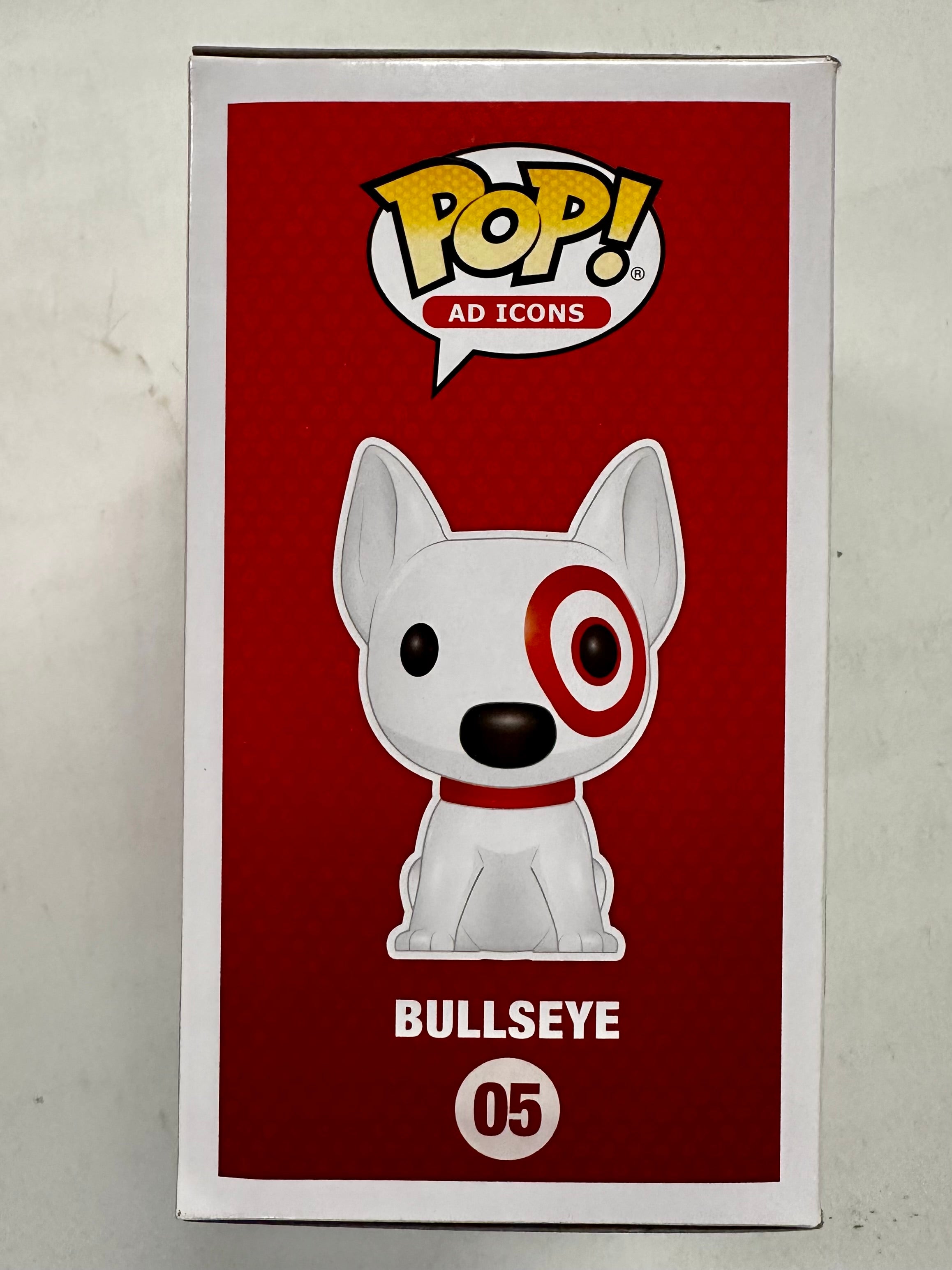 Funko Pop! Ad Icons Bullseye (Red Collar) #05 Target 2016 Vaulted Exclusive