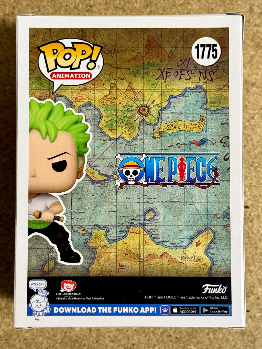 Funko Pop! Animation Roronoa Zoro With 3 Swords #1775 One Piece 2024