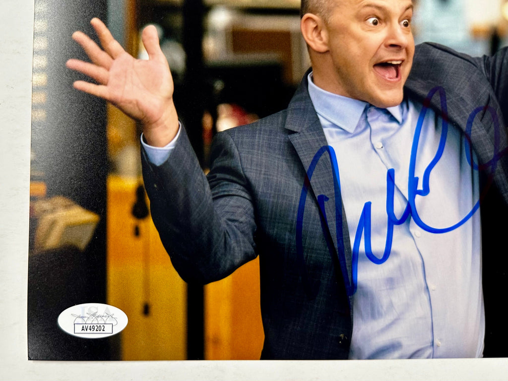 Rob Corddry Signed Joe Krutel HBO Ballers 8x10 Photo With JSA COA