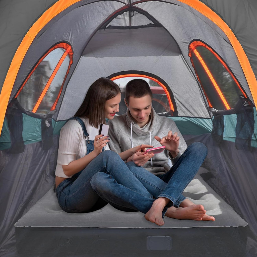 Umbrauto Truck Bed Tent with Awning,Fits 5.5-5.8 ft Truck Beds | PU3000mm Waterproof Pickup Tent
