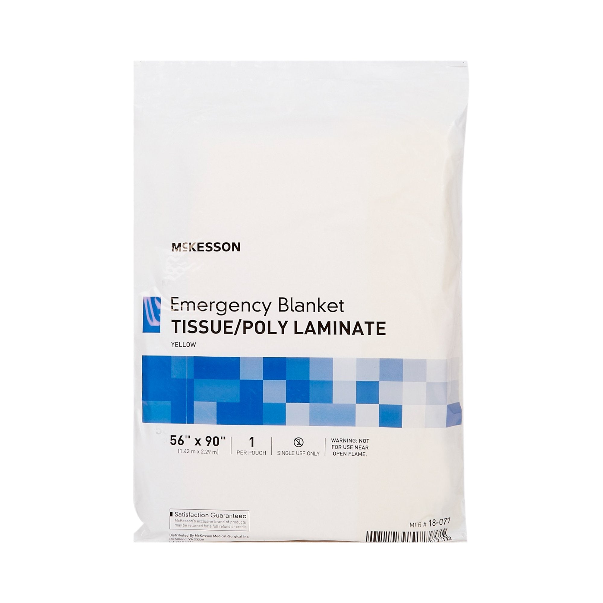 McKesson Rescue Blanket, 56 x 90 Inch 18-077