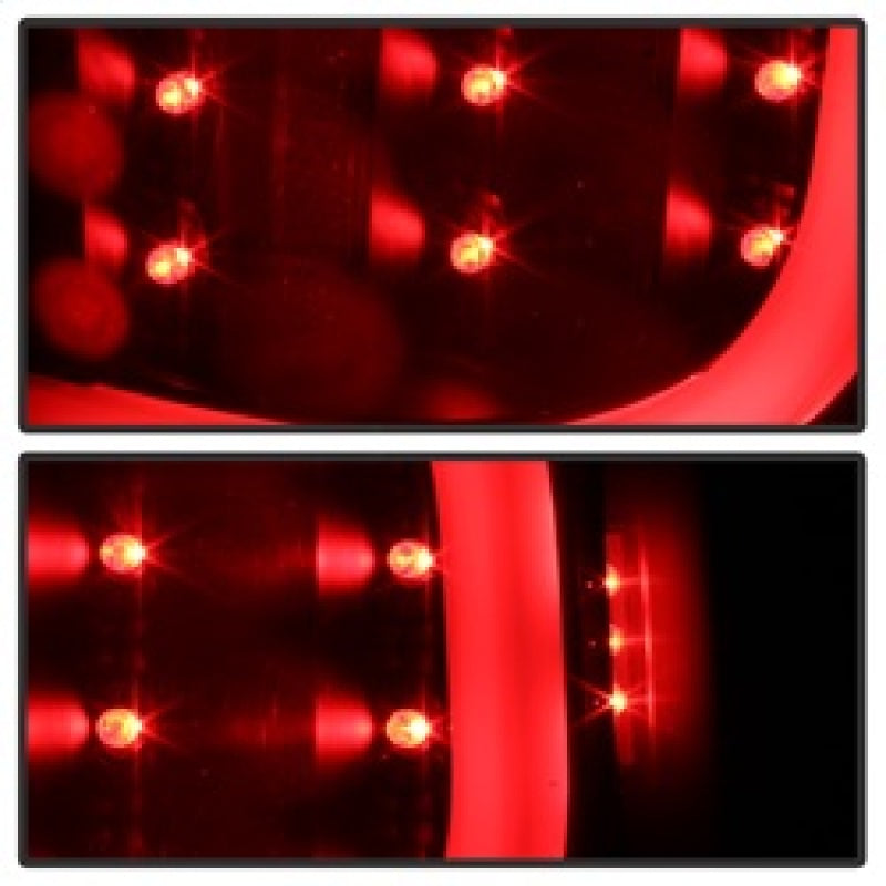 SPYDER xTune Ford F150 09-14 LED Tail Lights - Black ALT-ON-FF15009-LBLED-BSM 9038495