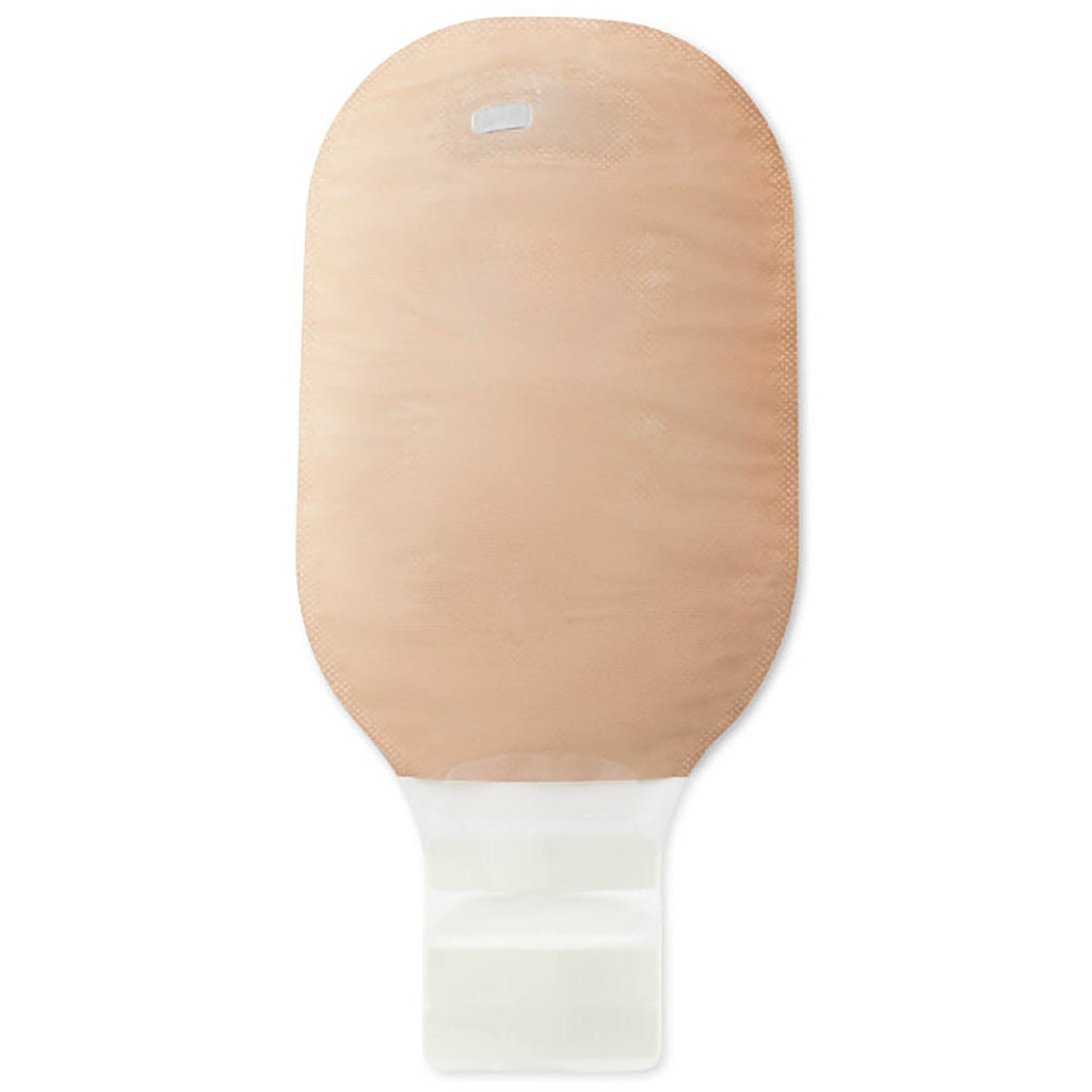 New Image™ 2-Piece Beige Colostomy Pouch, Pre-cut to Fit 44 mm, Green Match 18182