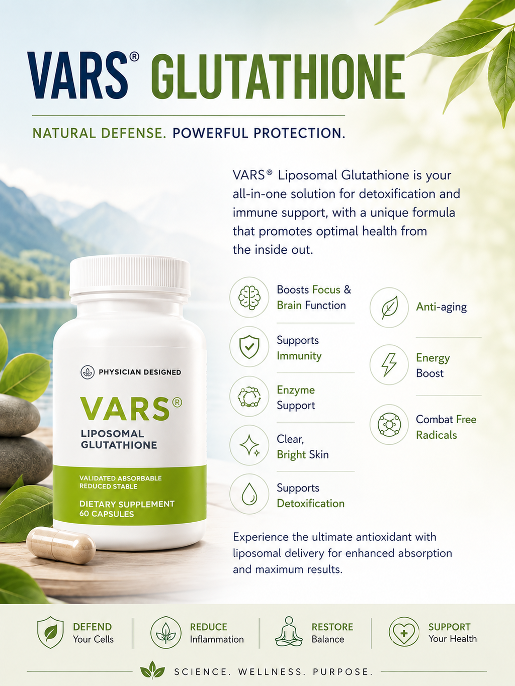 VARS Glutathione Capsules