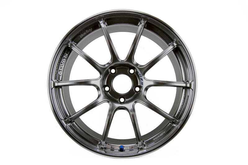 Advan RZII 18x8.0 +48 5-100 Racing Hyper Black Wheel YAZ8G48DHB