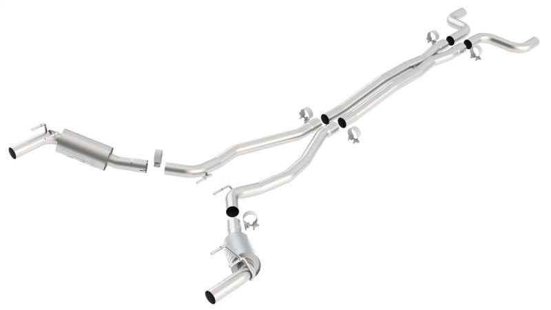 Borla 10-13 Chevy Camaro SS 6.2L V8 ATAK Catback Exhaust Incl. X Pipe works w/GFX Package 140378