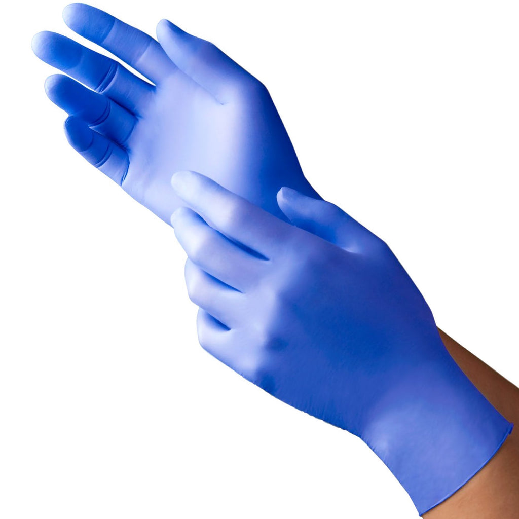 New Age® 9128 Series Nitrile Exam Glove, Medium, Violet-Blue 9128-20