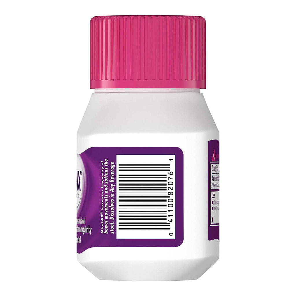 MiraLAX® Polyethylene Glycol 3350 Laxative 11523723402