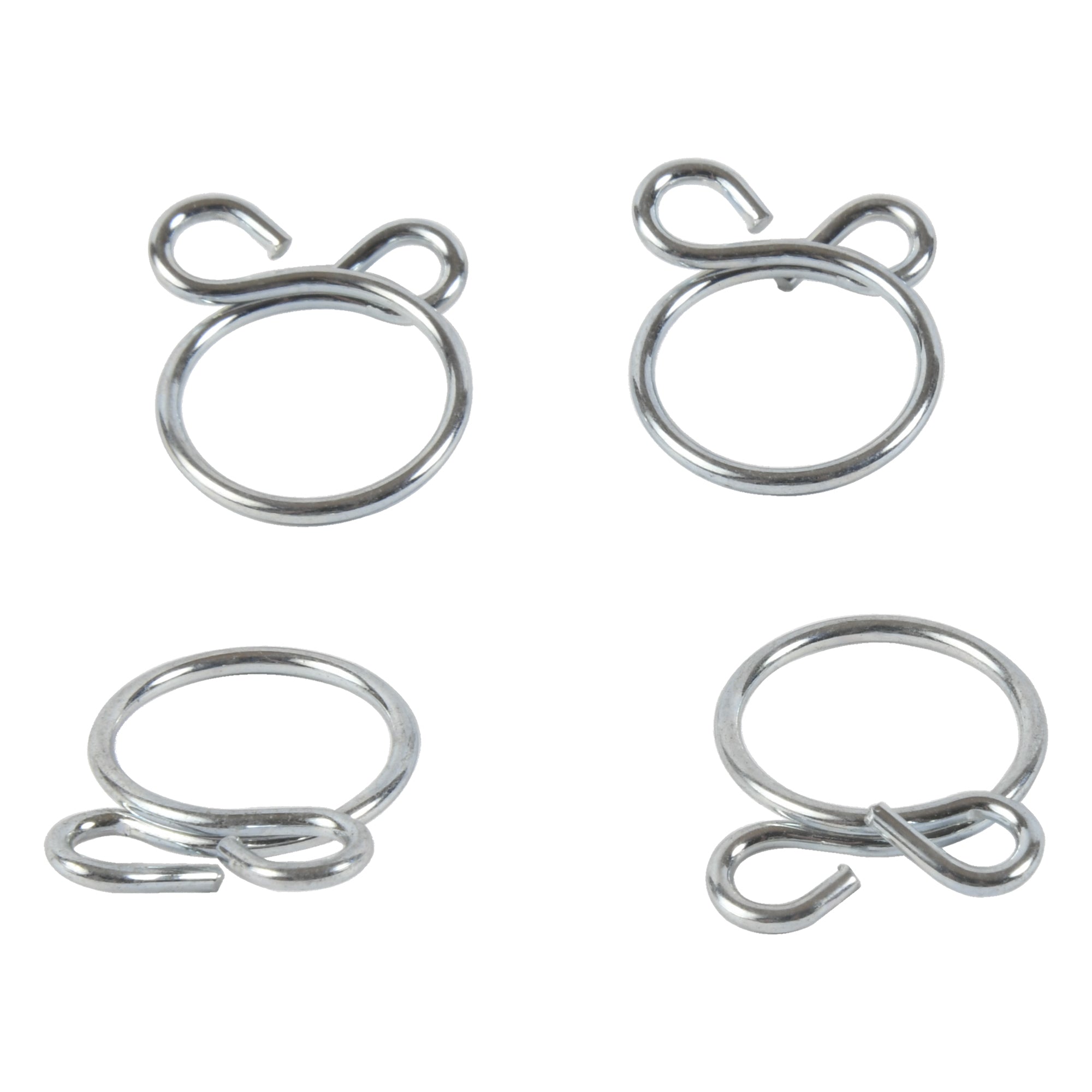 ALL BALLS, All Balls Hose Clamps Refill Kit 4-Pack for Secure and Reliable Connections