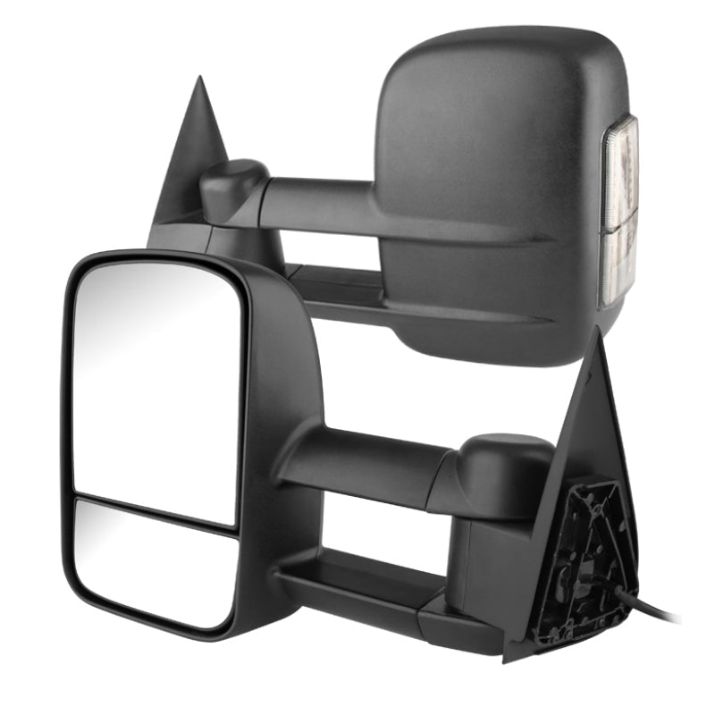 SPYDER xTune 03-06 Chevy Silverado 1500 Smoke Signal Extendable - Power Heated Mirrors MIR-CSIL03S-PW-SM 9924965