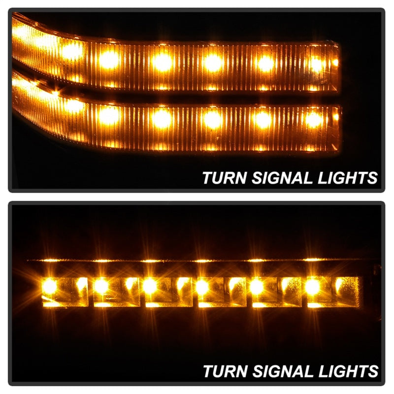 SPYDER xTune 99-07 Ford SuperDuty Heated LED Telescoping Pwr Mirrors-Smk (Pair) (MIR-FDSD99S-G4-PW-RSM-SET) 9943157
