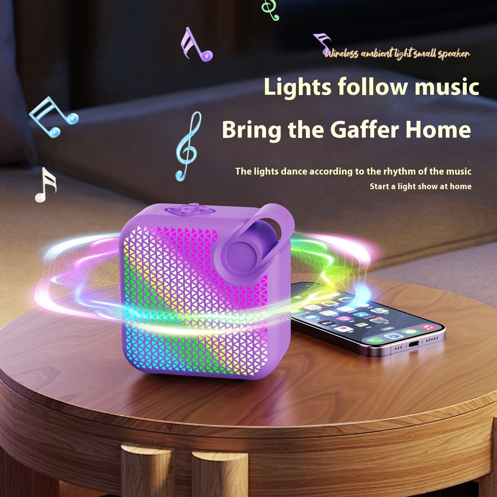 Bass Convenient Wireless Bluetooth Speaker Desktop Audio